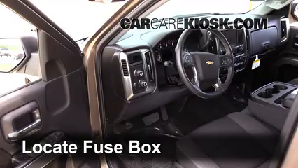 2015 Chevrolet Silverado 1500 LT 4.3L V6 FlexFuel Extended Cab Pickup Fusible (interior) Cambio